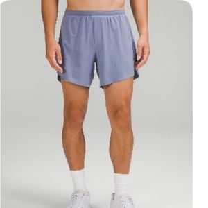 Men Lululemon Fast and Free Lined Short 6"